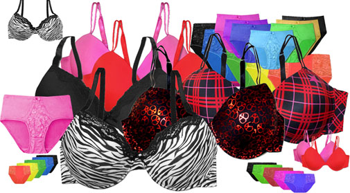 New! Great Deals on Pretty Bra's & Panties!